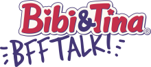 Bibi & Tina BFF Talk Logo